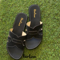 Herlina Sandal Santai Wanita Teplek Jepit Kekinian