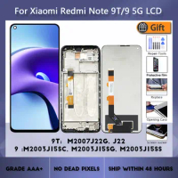 For Xiaomi Redmi Note 9T J22 LCD Screen Display+Touch Panel Digitizer For Redmi Note 9 5G Replacement