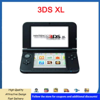 Refurbished 3DS XL / 3DS LL Handheld Game Console with 5-inch Touch Screen Naked Eye 3D Image Classic 3DS Games