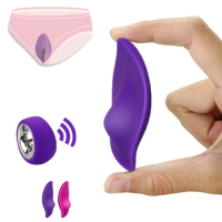 Invisible Panties Vibrator Wireless Remote Control Portable clitoris Stimulator Labia Vibrating Egg Sex toys for Women Adults