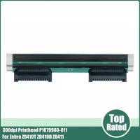 หัวพิมพ์ P1079903 011 สำหรับเครื่องพิมพ์ฉลาก Zebra ZD410T/ZD410D/ZD411 ความละเอียด 300dpi