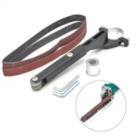 Angle Grinder Modified Sand Belt For Model 100 Grinder Sand Belt Machine Grinder Refitting Belt Sander Woodworking Tool DIY
