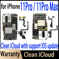 For iPhone 11 Pro Motherboard With Face ID Unlocked Free iCloud With IOS System Update logic board For iphone11 Pro Max