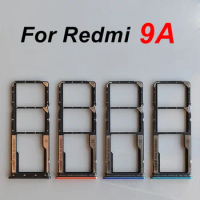 SIM Card Trays For Xiaomi Redmi 9A SIM Slot Holder Socket Adapter Replacement M2006C3LG M2006C3LI M2006C3LC M2004C3L