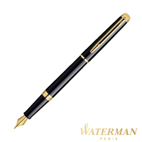 WATERMAN 雋雅系列 黑桿金夾 鋼筆