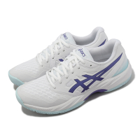 Asics 羽球鞋 GEL-Court Hunter 3 白 紫 女鞋 緩震 室內運動 桌球 排球 亞瑟士 1072A090100
