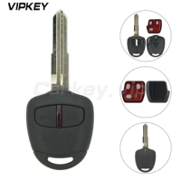 Remotekey For Mitsubishi Remote Key 2 Button MIT8L Blade 434mhz 4D61 Chip Remote Car Key