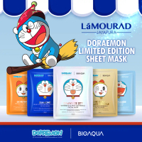 BIOAQUA Doraemon Limited Edition Sheet Mask [PAKET 10]