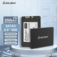 AOLUSKA 2.5 SATA3 SSD 1 TB 2TB 512GB HDD 120GB 128GB Solid State Drive 240 GB 256GB 480GB 500GB Hard Disk For Desktop PC Laptop