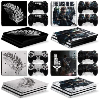 For PS4 Pro Console and 2 Controllers Skin Sticker PS4 Cool Design Protective Vinyl Wrap Cover Full Set
