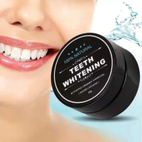 Pandora.M_30g Organic Teeth Whitening Powder - Charcoal Toothpaste for Brighter, Whiter Smile