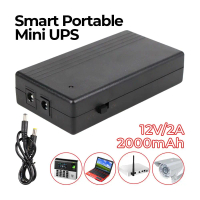 WGP Smart Portable Mini UPS 12V/2A 2000mAh - UPS1202A Baterai