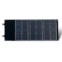60w 3 fold each single solar module to charge portable big power generator power bank