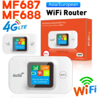 4G LTE WiFi Router 150Mbps Hotspot Wireless Mobile Hotspot with SIM Card Slot Pocket Modem 3000mAh Type-C Interface WiFi Repeate