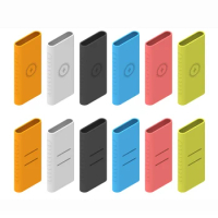 New for Xiaomi Wireless Charging Power Bank 10000mAh Soft Rubber Silicone Protect Case Cover Skin Sleeve Protector Shell Cases