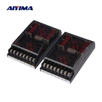 AIYIMA 2Pcs 150W 3 Way Crossover Audio Tweeter Midrange Woofer Speakers Frequency Filter Divider DIY Car Sound System