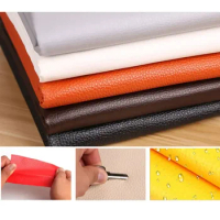 【35x137CM Size】Leather Repair Self-Adhesive Patch Clothing Sofa Repair Car Seat Interior Leather Sofa PU Fabric Sticker Patches