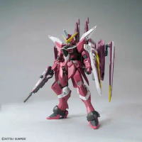 Bandai Gunpla Mg 1/100 Zgmf-X09A Justice Gundam Assembly Model High Quality Collectible Anime Robot Kits Models Kids