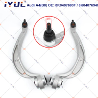 A Pair Front Lower Suspension Control Arm Curve 14mm For Audi A4 8K2 8K5 8KH B8 A5 8F7 8TA Q5 17mm 8K0407693S 8K0407694S