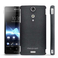 UNIPRO【SY018】Metal-Slim Sony Xperia TX LT29i UV亮面 星砂黑 新型保護殼 手機殼 送保護貼