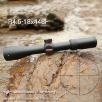 R 4.5-18x44 SFIR Optical Sight HK Reticle Tactical illuminated With Side Focus Rifle Scope For Pcp Airgun Hunting