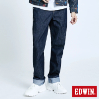 EDWIN 男裝 E-FUNCTION復刻窄直筒牛仔褲(原藍色)