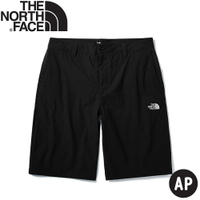 【The North Face 男 彈性透氣排汗短褲 《黑》】4NC9/運動短褲/休閒短褲