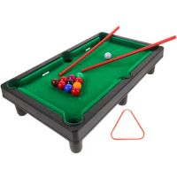 Children's Billiard Toy Miniature Pool Table Desktop Tables for Adults Game Kids