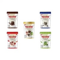 Camilan Naraya Narabis 90 Gr Nougat Crisp Prange, Assortment, Strawberry, Cookies & Cream, Wafer Con