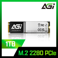 AGI亞奇雷 AI298 1TB M.2 PCIe Gen3 SSD 固態硬碟(讀寫3200/1700MBs)