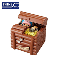 【日本正版】航海王 喬巴 偷錢箱 存錢筒 儲金箱 小費箱 ONE PIECE 海賊王 SHINE - 371089