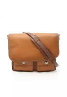COACH 二奢 Pre-loved Coach Mail Sac Messenger bag Shoulder bag leather light brown Brown