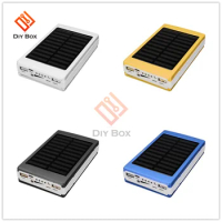 No Battery Power Bank DIY Box and Shell 18650 Battery Case Holder Solar Power Bank Case DIY Box Dual USB Power Bank DIY Kit