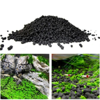200g Fish Tank Water Plant Fertility Substrate Sand Aquarium Plant Soil Substrate Gravel For Fish Tank Water Moss Grass Lawn