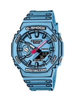 G-SHOCK นาฬิกาข้อมือผู้ชาย GA-2100MNG-2ADR สีฟ้า