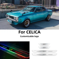 For Toyota Celica T230 1999-2006 2003 2004 2005 Car Door Sill Light Customized Logo LED Welcome Threshold Pedal Lamp Accessories