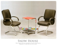 ╭☆雪之屋居家生活館☆╯AA325-02 QG-011C 造型椅(電鍍/黑皮)(單張)/辦公椅/會議椅/電腦椅/不含桌子