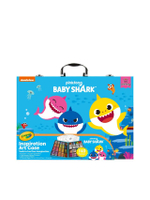 ชุดกระเป๋าศิลปะเสริมจินตนาการ Baby Shark 140 ชิ้น