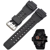 Silicone Rubber Watch Band Strap Fit For Casio G Shock GW9400 GW 9400 Replacement Black Waterproof Watchbands Accessories