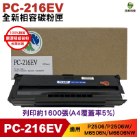 PANTUM 奔圖 PC-216EV C216B 全新副廠碳粉匣 含晶片 可顯示存量 適用 P2506W