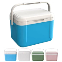 5L Cooler Box Portable Thermal Box Soft Drinks Beer Water Insulation For 72-96H Outdoor Incubator Mini Fridge NO Ice Bag