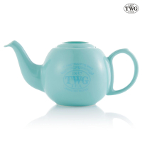 【TWG Tea】現代藝術蘭花系列茶壺 Orchid Teapot(土耳其藍/900ml)