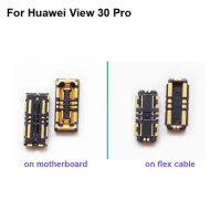2PCS Inner FPC Connector Battery Holder Clip Contact For Huawei View 30 Pro logic on motherboard mainboard on flex cable 30pro