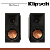 Klipsch RP-600M II 被動式書架型喇叭-黑檀(音響、喇叭、RP-600M)