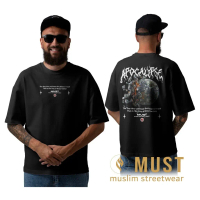Kaos Kurta longline Pria Must Kaos Distro Muslim Keren Pria Desain Dakwah Modern Terbaru art Apocaly