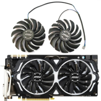 NEW 95MM 4PIN PLD10010S12HH GTX 1070 1080 ARMOR GPU Fan，For MSI GeForce GTX 1080 1070 1060 ARMOR Gra