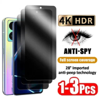 1-3Pcs Privacy Tempered Glass Screen Protector for OPPO A7 A8 A11 A15 A35 A15S F15 A7X K1 K5 K7 AX5S R17 Pro Reno A Anti-Spy