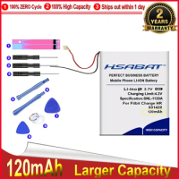 HSABAT 0 Cycle 120mAh CPP-591 Battery for Fitbit Charge HR LSSP031420AB High Quality Replacement Accumulator
