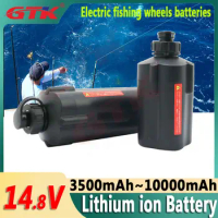Gtk 14.8V 5000mAh 7000mAh 3500mAh 10000mAh 10Ah 5Ah 7Ah Sea Fishing Electric Reel Super Take Up Wheels Lithium ion Battery