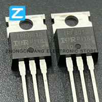 1-10PCS IRF8010PBF IRF8010 TO-220 100V 80A MOSFET new original